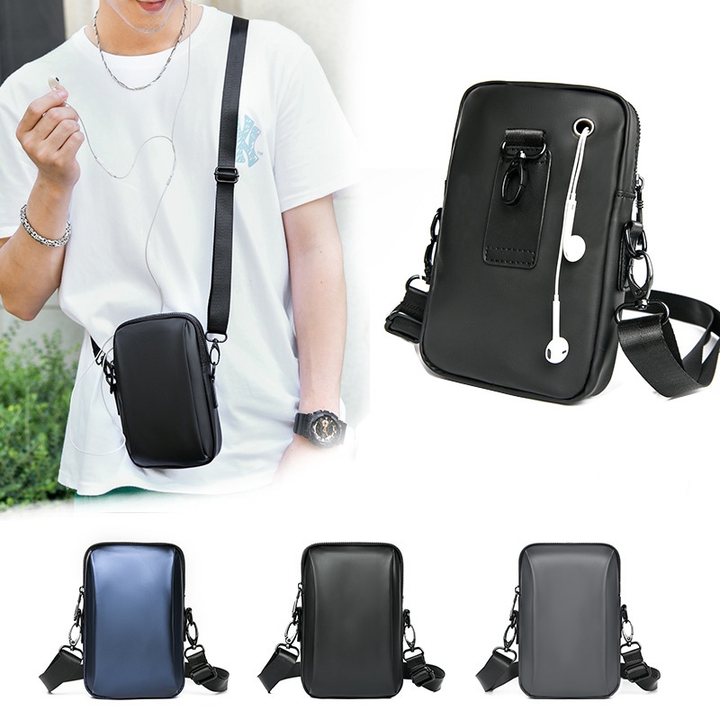 Túi Đựng Điện Thoại Bằng nylon Chống Thấm Nước K127 Thiết Kế Nhỏ Gọn Thời Trang Dành Cho Nam