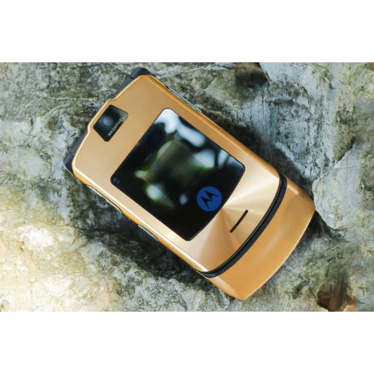 Điện thoại Motorola V3i Nắp gập (Chính Hãng - Main Zin - Tặng Pin Sạc)