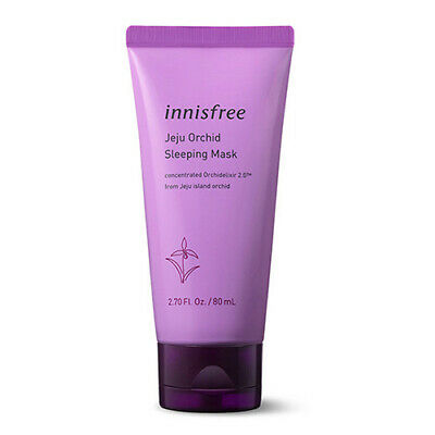 INNISFREE (Hàng Mới Về) Mặt Nạ Ngủ Thành Phần Hoa Lan Jeju 80ml / [INNISFREE] Jeju Orchid Sleeping Mask 80ml