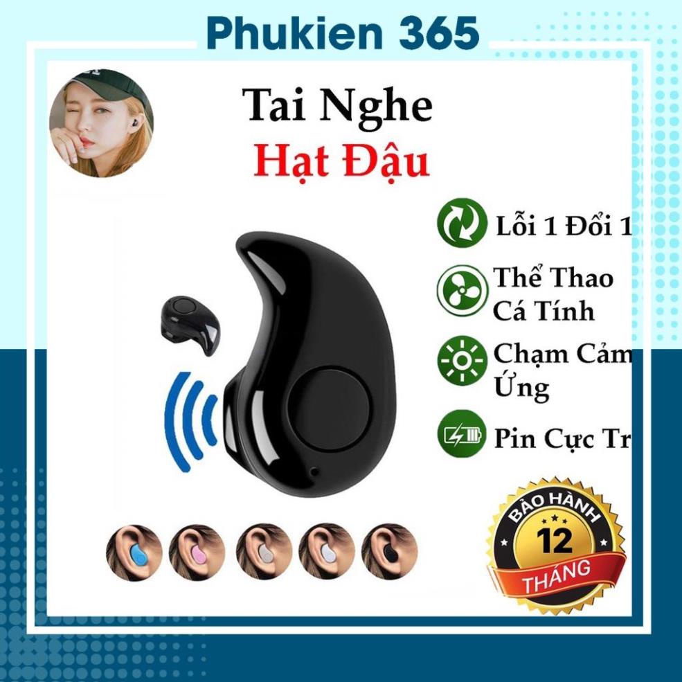 Tai Nghe bluetooth Hạt Đậu Kiểu Dáng Thể Thao, Tai Nghe Không Dây Chống Nước - Tiện Lợi - Dùng Cho Hoạt Động Thể Thao