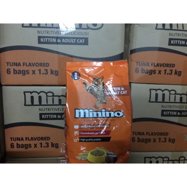 THÙNG 6 TÚI MININO 1.3KG.