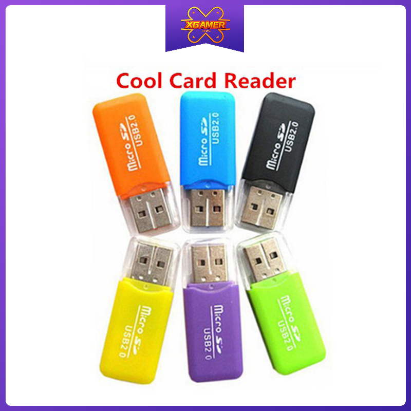 [Ready Stock] XGamer Card Reader Adapter USB 2.0 High Speed Portable Micro SD TF T-Flash TF Memory Card COD Ready Stock | BigBuy360 - bigbuy360.vn
