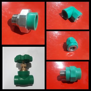 Cút co ren trong, phụ kiện nước nóng ống PPR phi 25