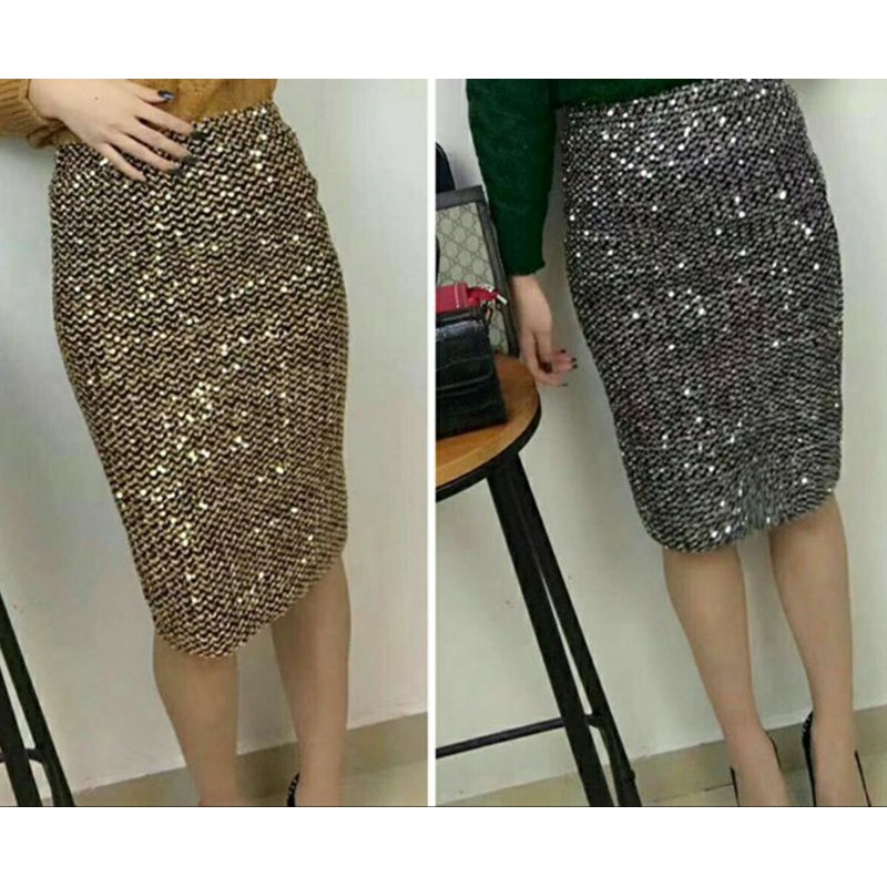 Chân váy dệt đính kimsa hàng qc | BigBuy360 - bigbuy360.vn