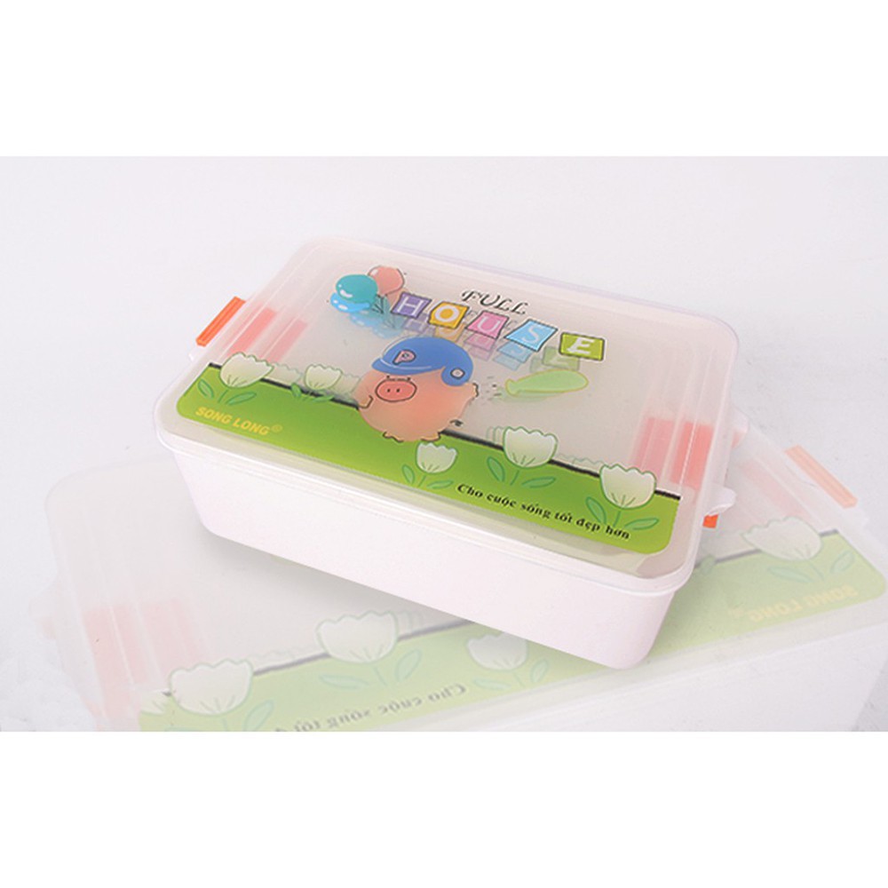 Hộp đựng thực phẩm Song Long [ 3 HỘP ]