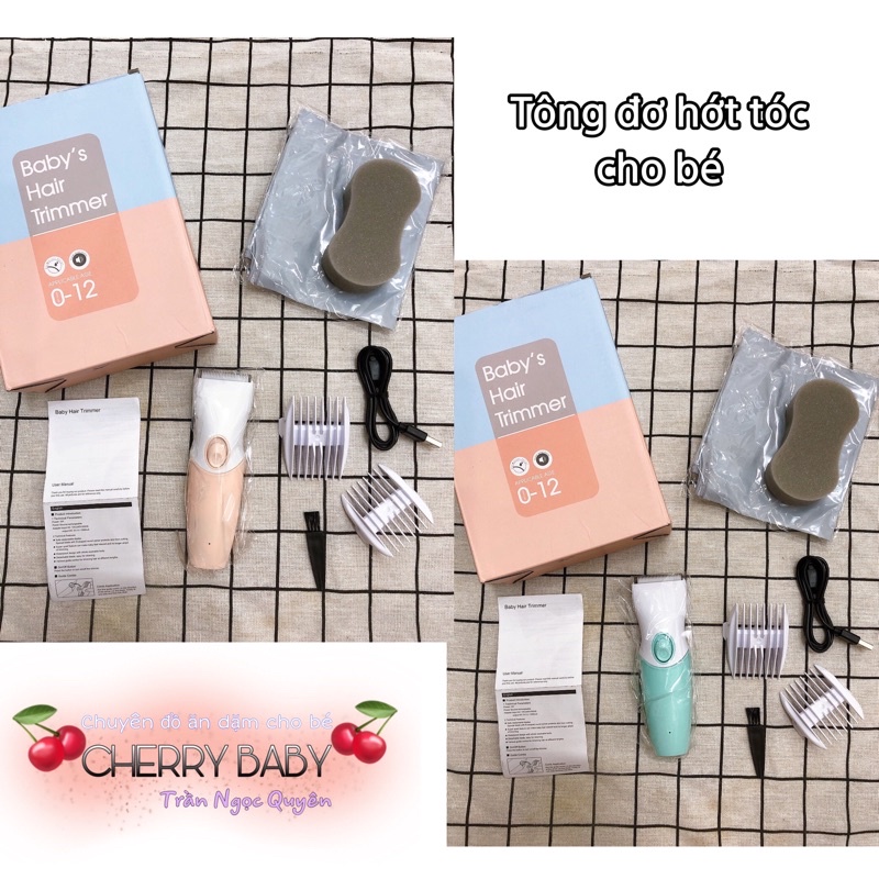 Tông đơ hớt tóc cho bé Baby's hair trimmer