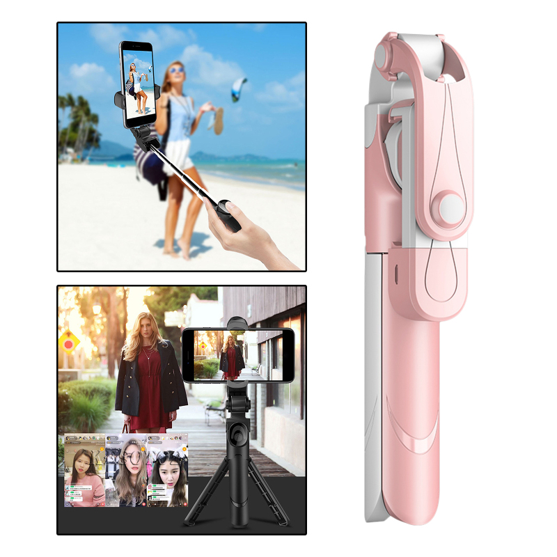 Gậy Chụp Ảnh Selfie Xt09 Có Thể Kéo Dài Kèm Remote Bluetooth Kesto2