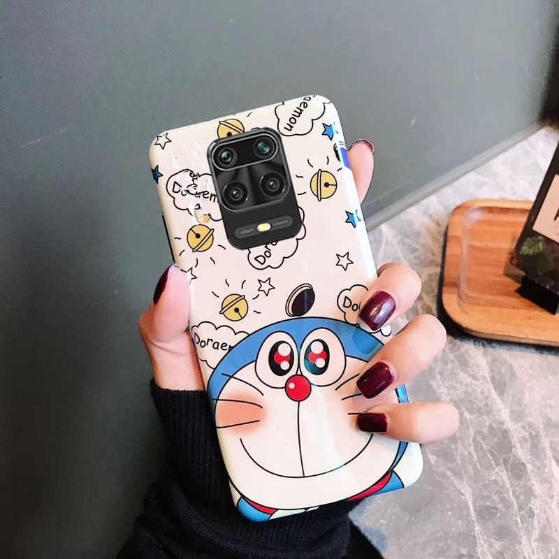 Mới Ốp Điện Thoại Silicon Mềm Hình Doraemon Blu-Ray Cho Redmi 8 9 9a 9c 9t Note 10 4g 5g 10s 10 9s 9 Pro Max Mi 10t Pro