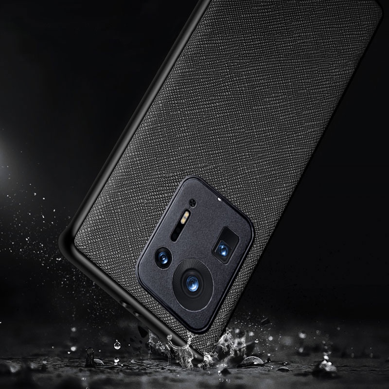 Ốp Điện Thoại Da Viền TPU Chất Lượng Cao Cho Xiaomi Mi Mix 4 Mix4 5G