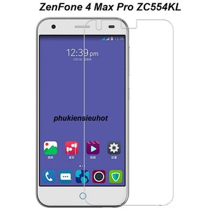 Asus ZenFone 4 Max Pro (ZC554KL) kính cường lực, ốp lưng silicon trong suốt