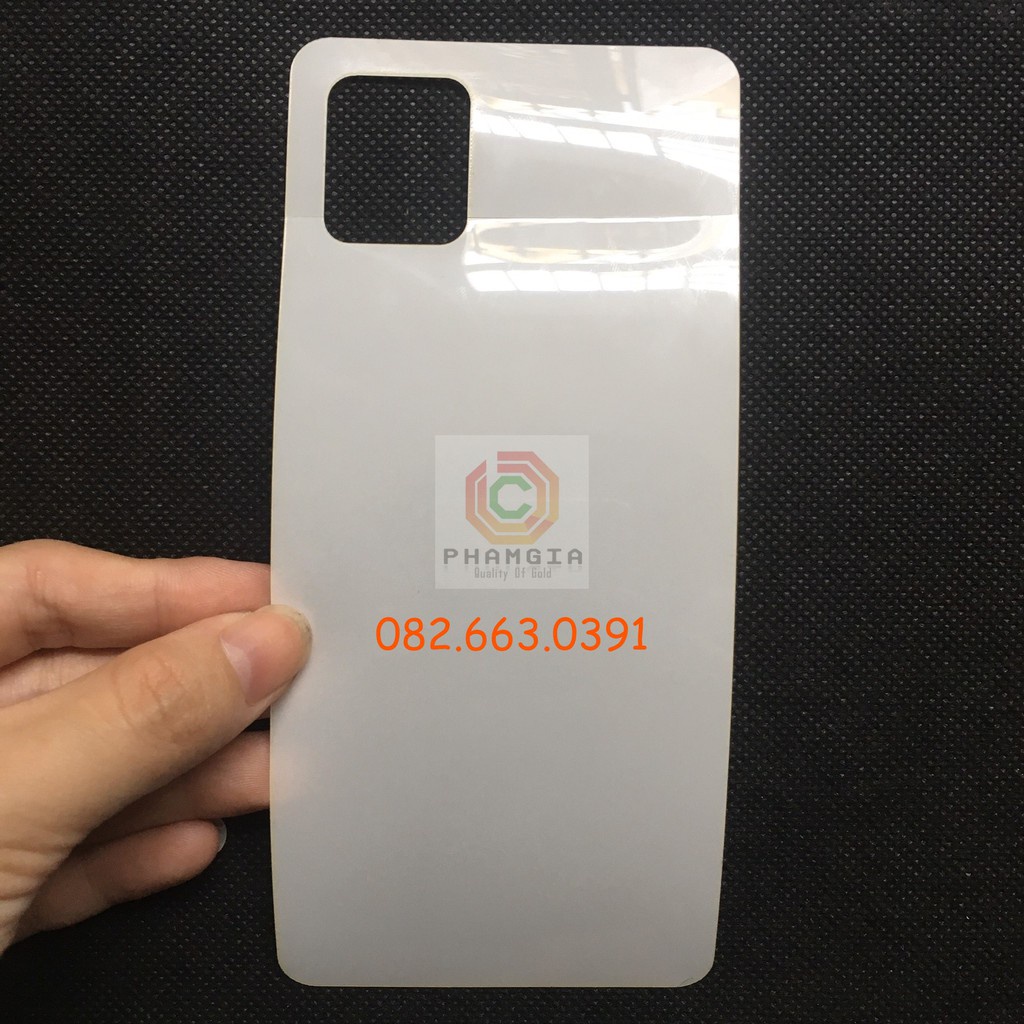 Dán PPF xiaomi note 10 lite mặt trước, mặt sau chống va đập, tự phục hồi vết thương