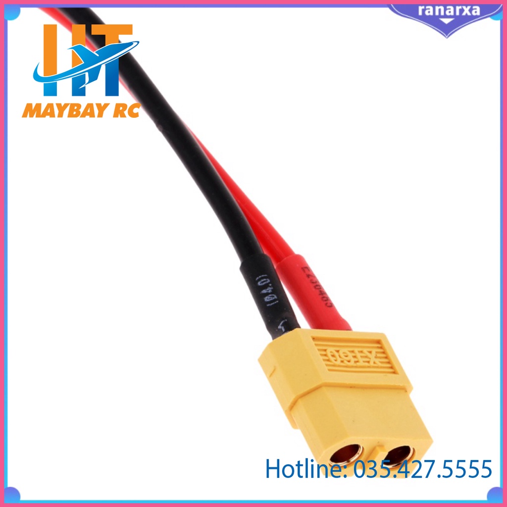 Dây Cáp Sạc Pin Lipo 4mm Xt60