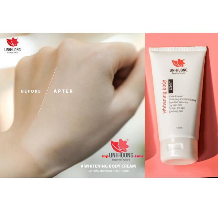 Kem Body trắng da Linh Hương❤️FREE SHIP❤️Trắng Bật Tone Chống Nắng Trẻ Hóa Da 150ml | BigBuy360 - bigbuy360.vn