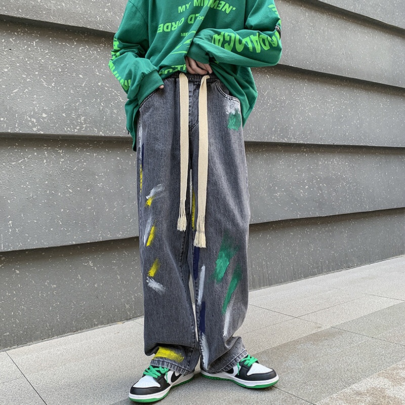 Quần jean dài AOKANG phong cách hiphop dành cho nam