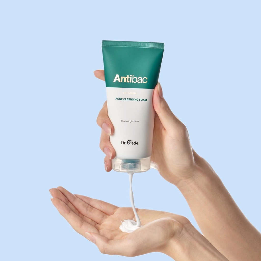 Sữa Rửa Mặt Dr.Oracle Antibac Acne Cleansing Foam Bản Nâng Cấp 180g