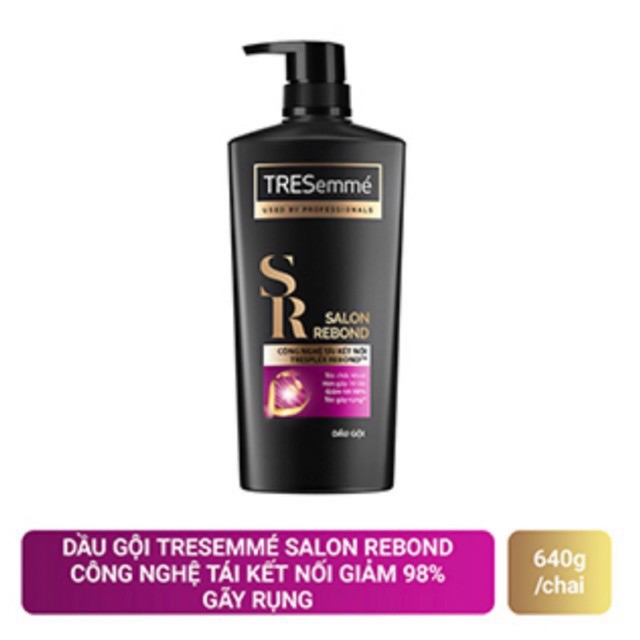 Dầu gội Tresemme Salon rebond 650g(mầu đỏ)