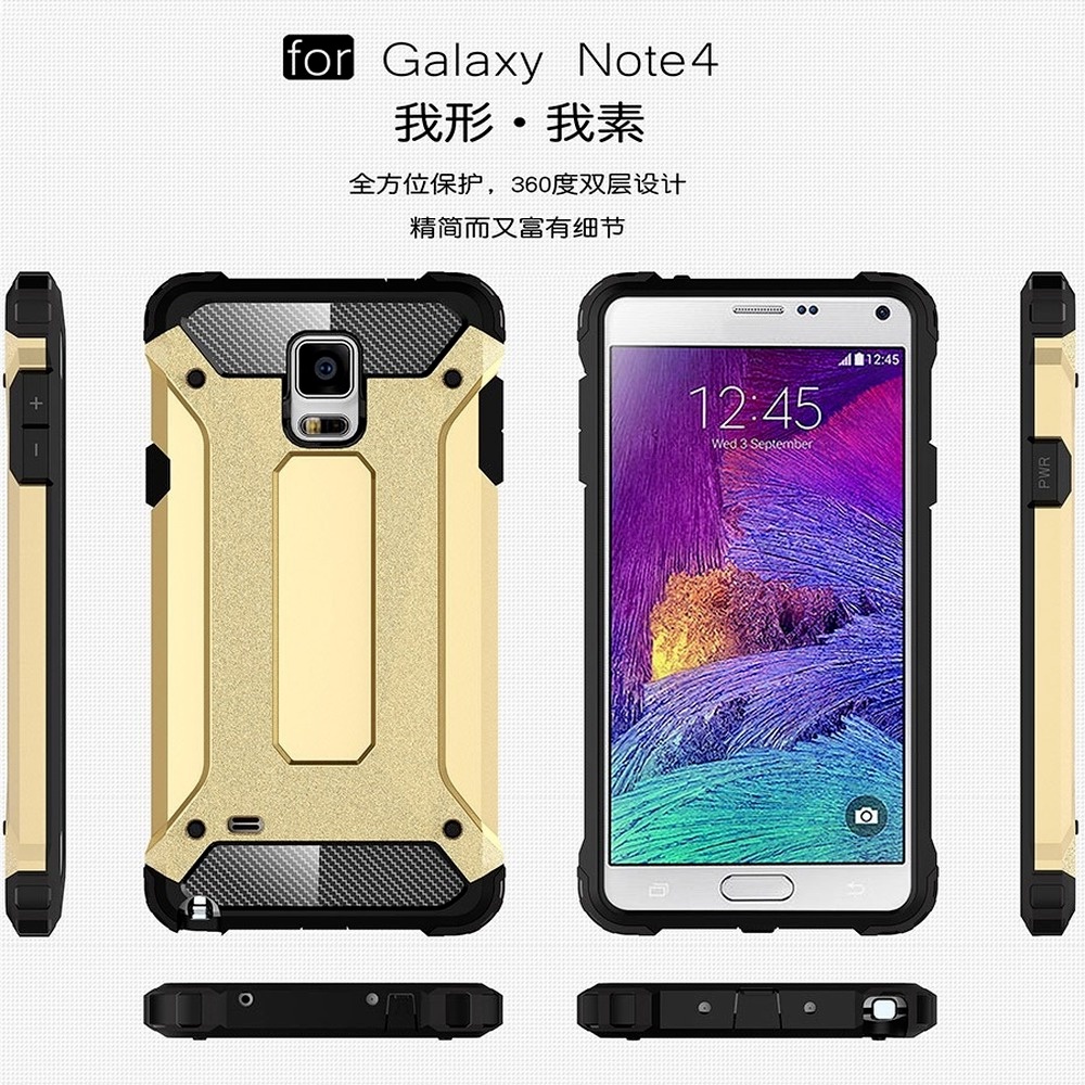 Ốp Điện Thoại Cứng Kiểu Áo Giáp King Kong Chống Sốc Cho Samsung Galaxy Note 4 Note 8 Note 9 Note5