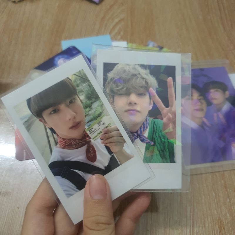 [BTS chính hãng] Thẻ ảnh card pola Taejin