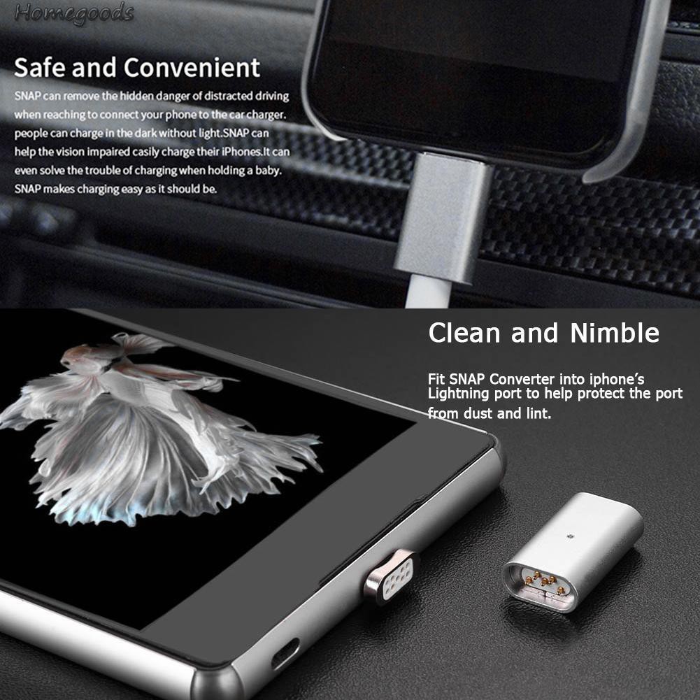 Cáp Sạc Nam Châm Cổng Micro Usb Cho Điện Thoại Android