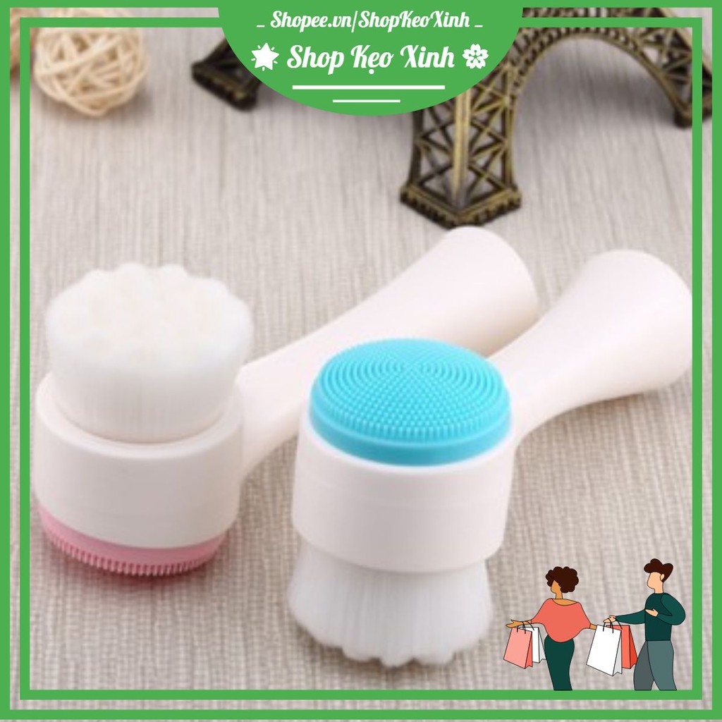Cọ Rưa Mặt 2 Đầu Tiện Lợi | BigBuy360 - bigbuy360.vn