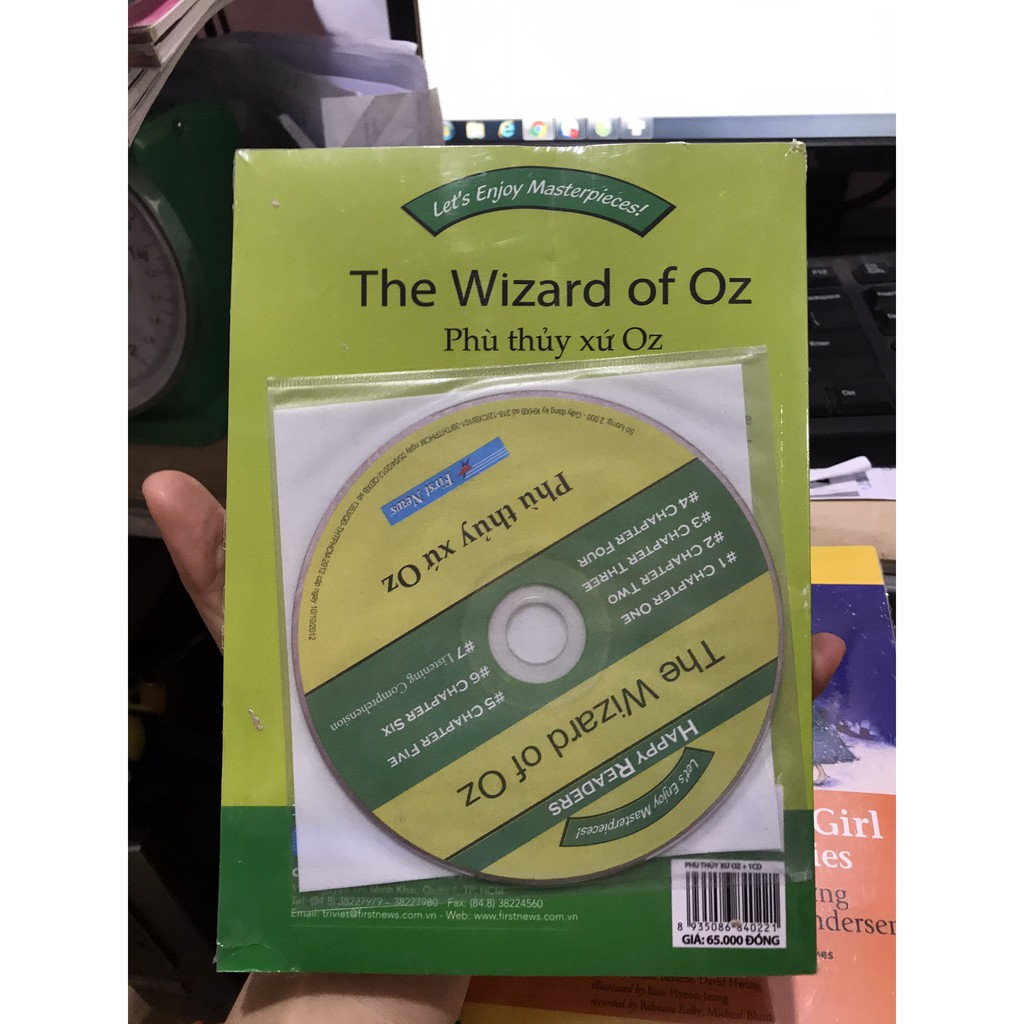 Sách - Happy Reader Phù thuỷ xứ OZ