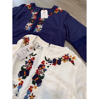 đầm thêu gip
