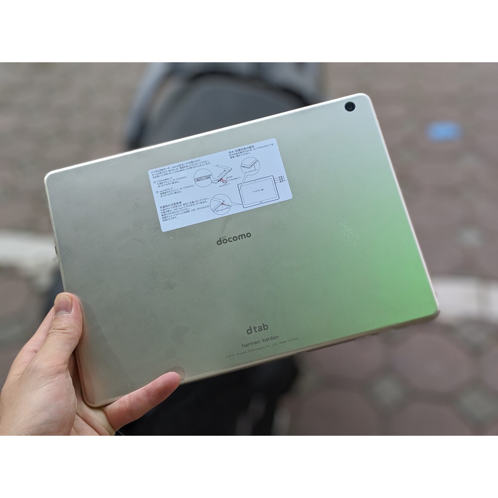 Máy Tính bảng Dtab Docomo D01K 10.1 inch ( M5 Lite 10 Nhật) || 4G/WIFI 4 loa harman/kadon || Pin trâu Tại Playmobile | BigBuy360 - bigbuy360.vn