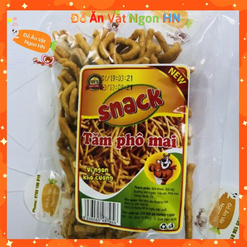 Gói Snack Tăm Phô Mai Thơm Đồ Ăn Vặt Cay Ngon Giòn Khó Cưỡng