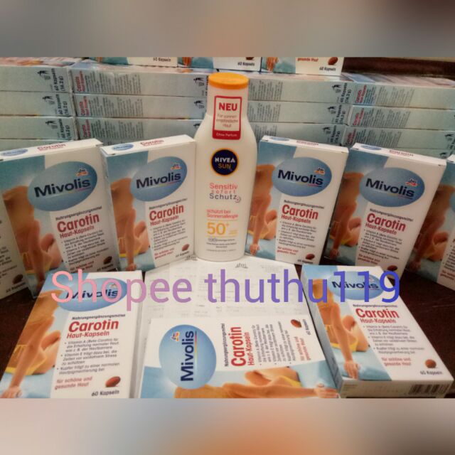 (Bill+Review) Combo sản phẩm dưỡng da kiêm chống nắng nội địa Đức