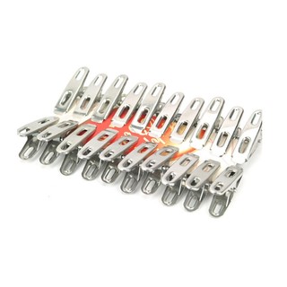 Vỉ 20 kẹp quần áo inox