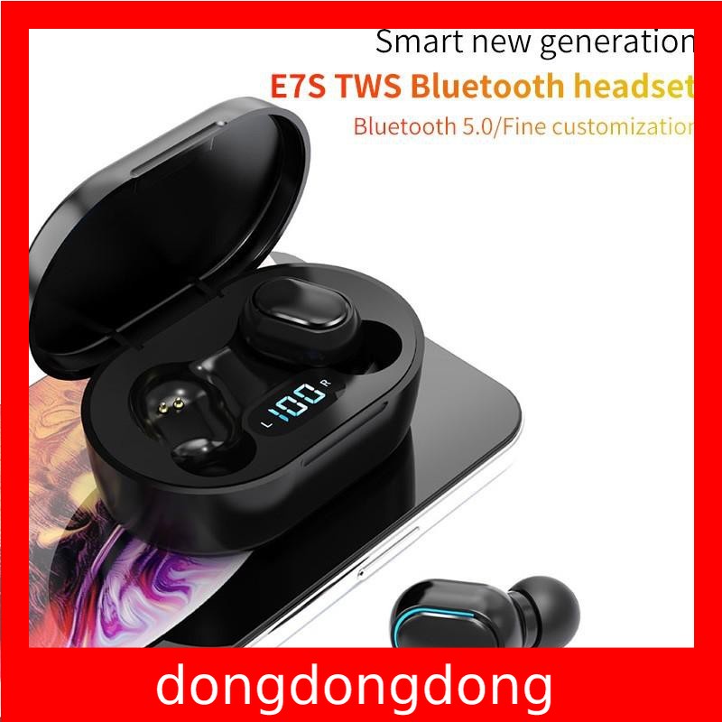 Tai nghe không dây kết nối bluetooth chống nước IPX7 cho VIVO SONY OPPO REALME E7S TWS
