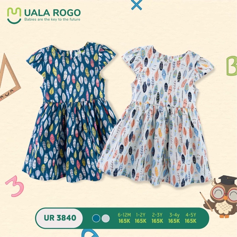 Váy uala cho bé 6-36m