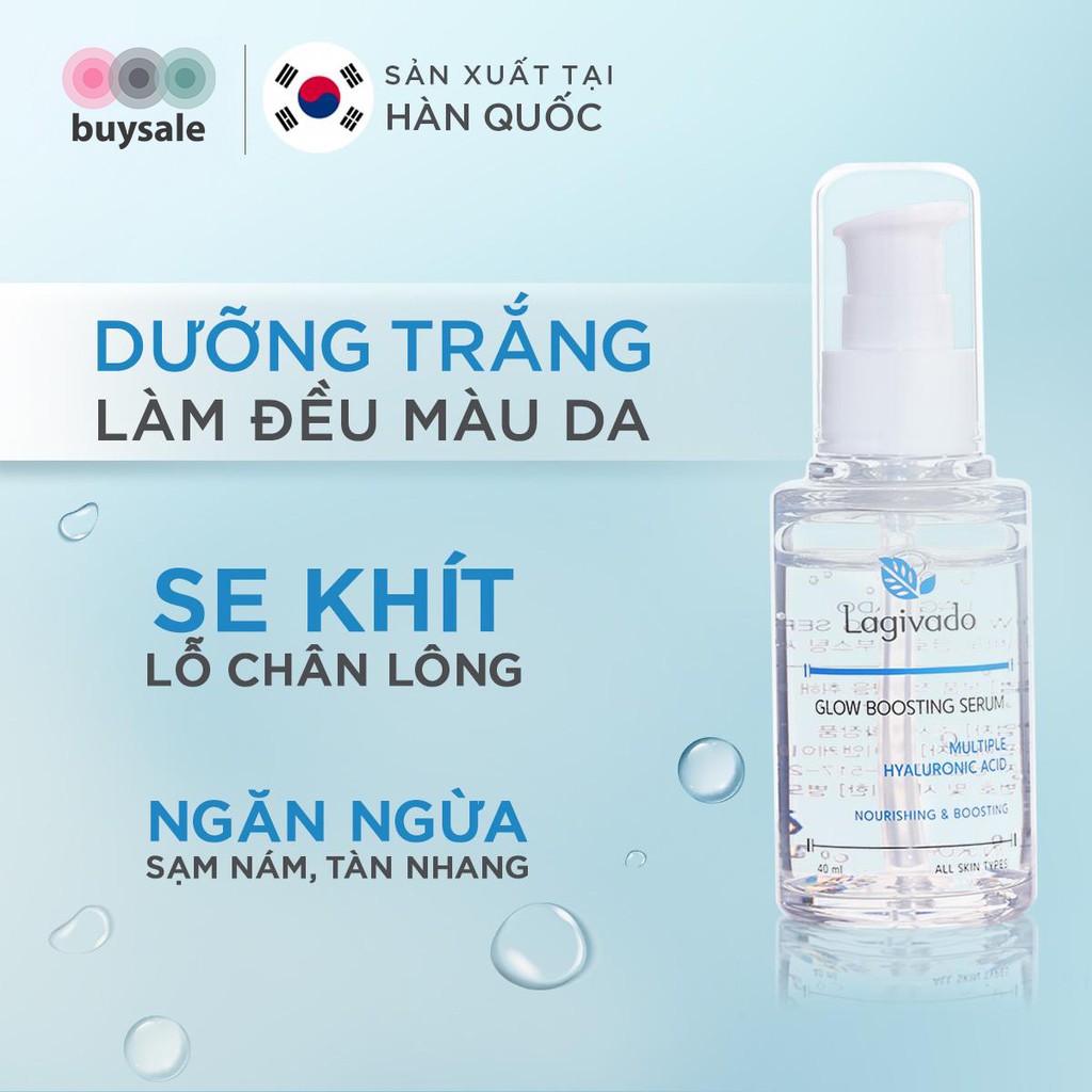 Tinh chất Serum dưỡng trắng da Hàn Quốc chính hãng, se khít lỗ chân lông Glow Boosting 40 ml - Buysales