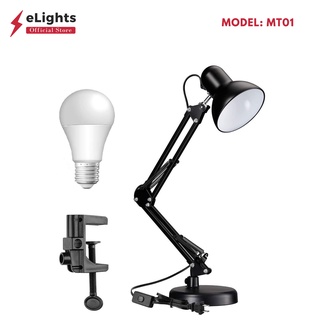 Đèn Pixar eLights MT01 Để Bàn Học Đọc Sách Làm Việc Chống Cận Bảo Vệ Mắt Kèm Bóng Led 3 Chế Độ Sáng