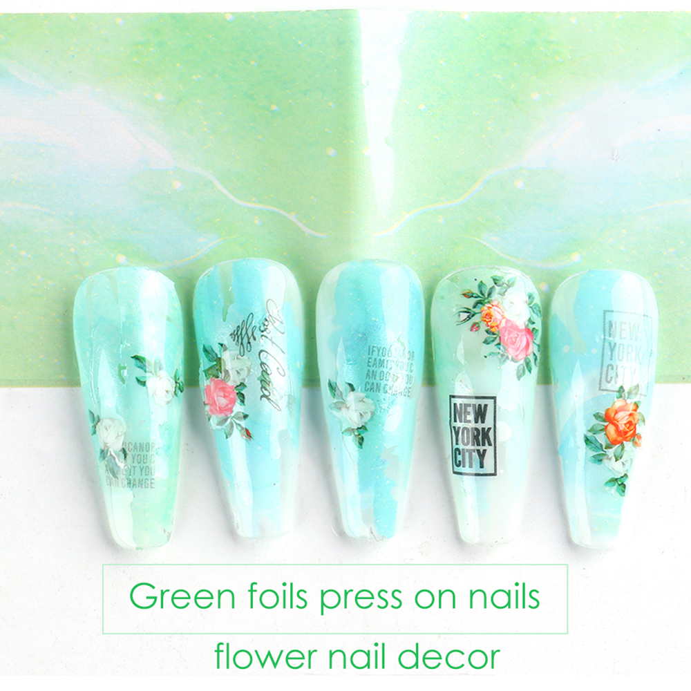 [Hàng mới về] 10 Nhãn dán trang trí móng tay nghệ thuật DIY