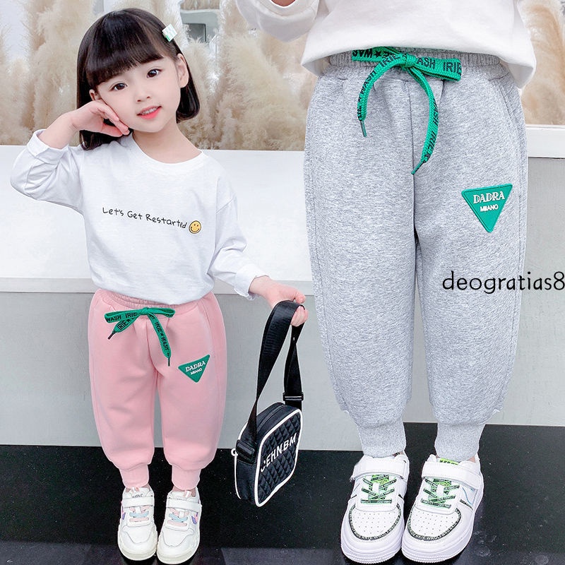 Quần Dài Dáng Rộng Thời Trang Xuân Thu 2022 Cho Bé Gái