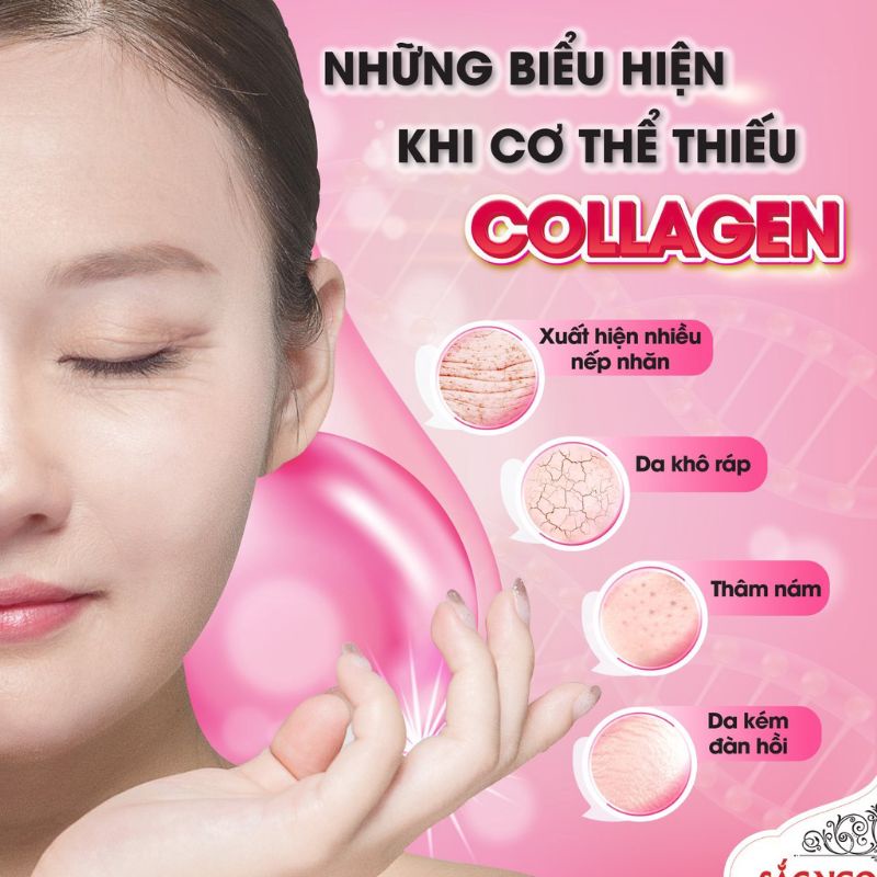 Viên uống collagen SẮC NGỌC KHANG chính hãng