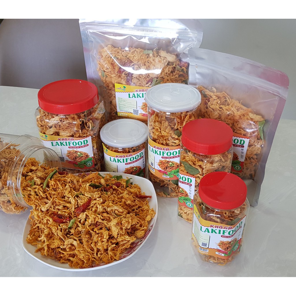 Khô gà Laki Bơ Tỏi | BigBuy360 - bigbuy360.vn