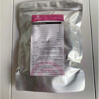 Phân Tan Chậm 6-4-6+TE Minro kích thích ra hoa- nuôi hoa, dạng túi lưới tan chậm 2 gói 400gr