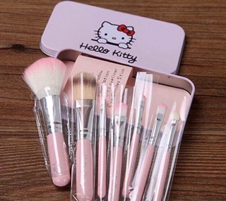 Bộ cọ trang điểm hello kitty