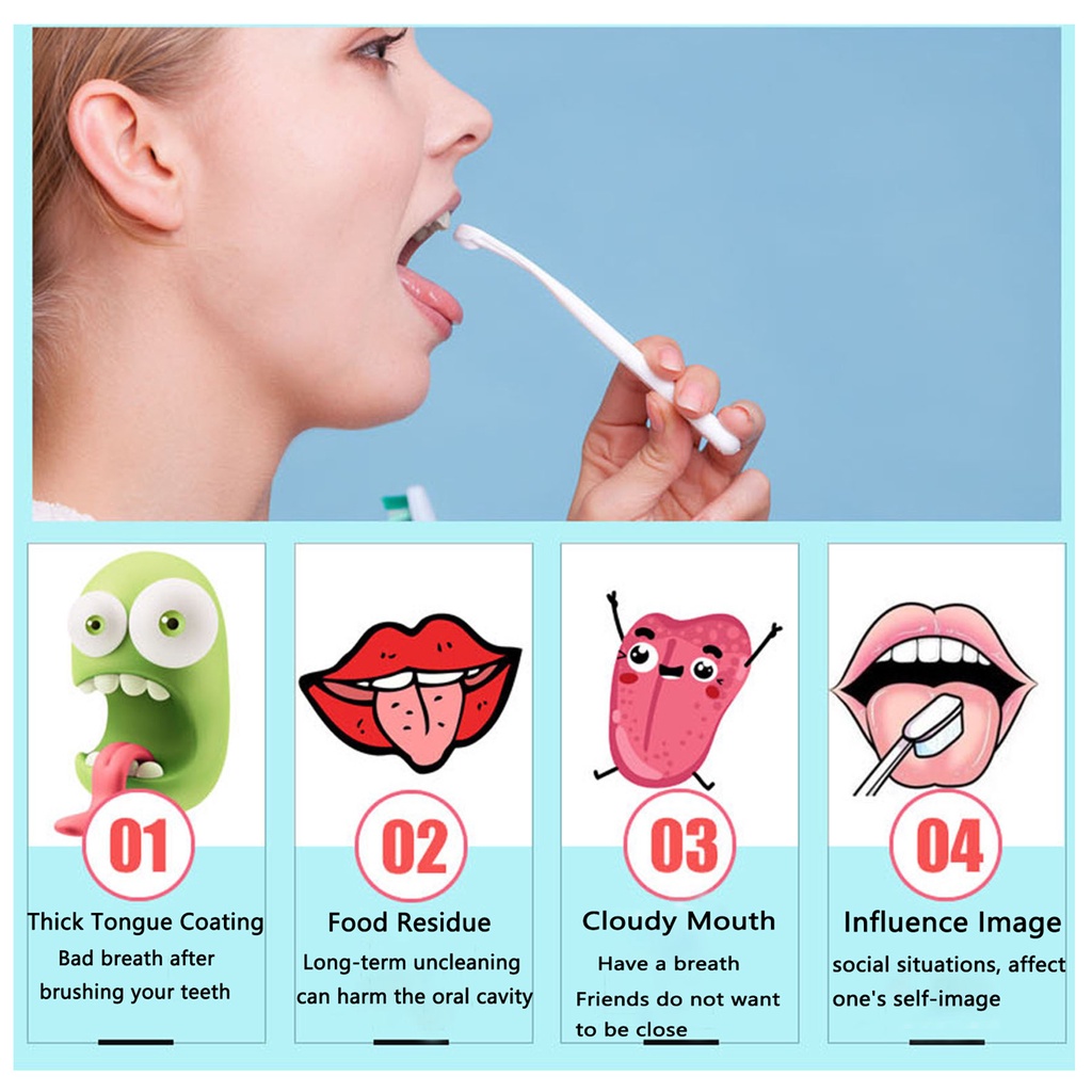 1 Dụng Cụ Vệ Sinh Lưỡi Tiện Dụng Chất Lượng Cao