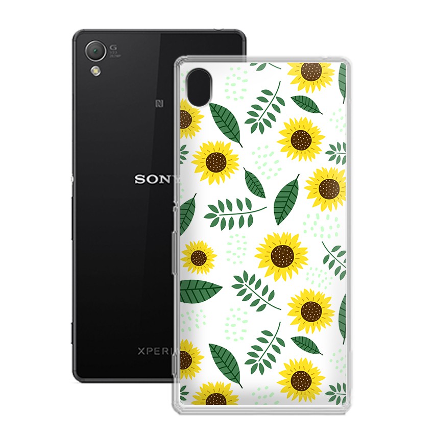 [FREESHIP ĐƠN 50K] Ốp lưng Sony Xperia Z3 in hình hoa cỏ mùa hè độc đáo - 01149 Silicone Dẻo