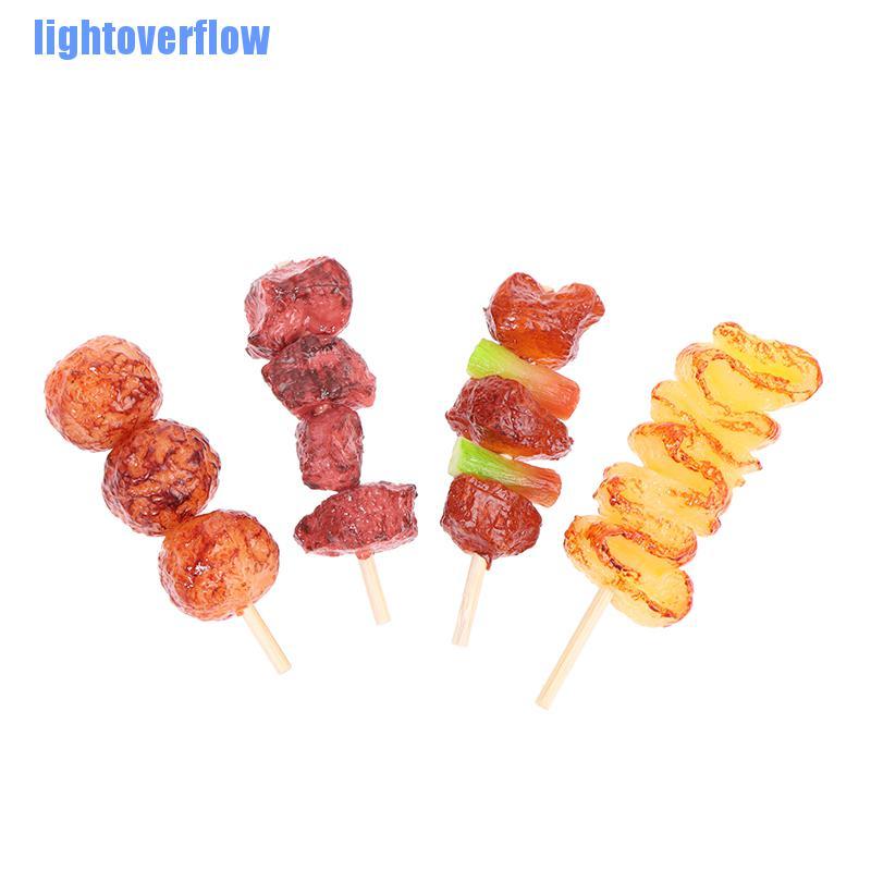 Set 4 Xiên Thịt Nướng Bbq Mini Đồ Chơi Cho Bé