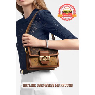 TÚI ĐEO CHÉO LV  DAUPHINE MONOGRAM SUPPER VIP có mã check code