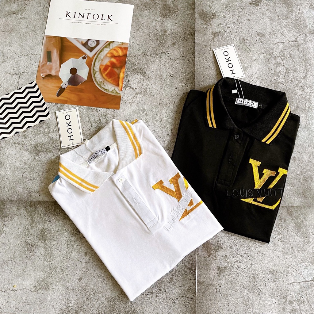 Áo thun nam cổ bẻ vải cotton mềm mịn thoáng mát ⚡The Lizard⚡