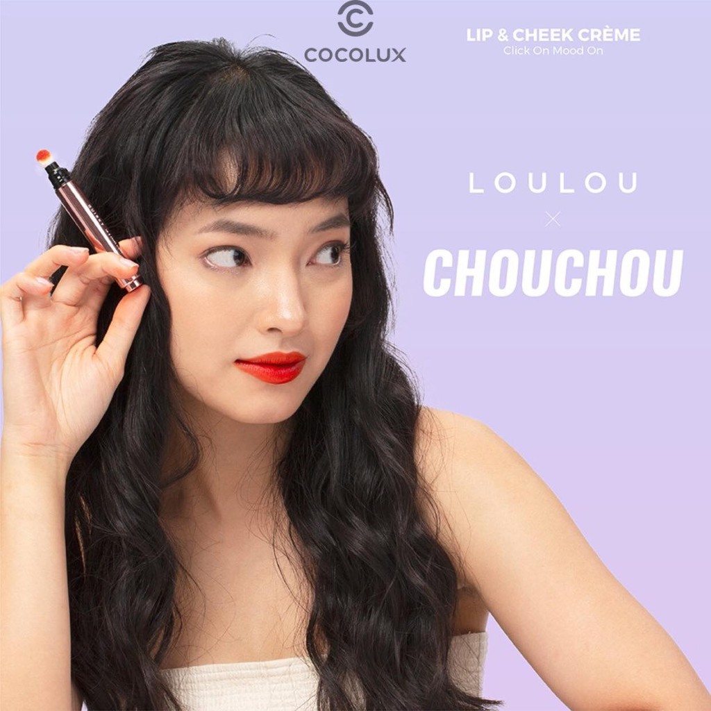 Son Kem Dạng Bấm Loulou Lip & Cheek Cushion-[COCOLUX]