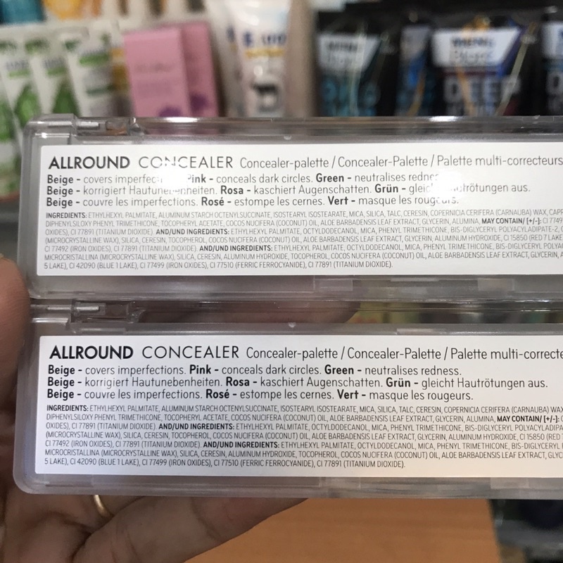 Che Khuyết Điểm 5 Ô-CATRICE ALLROUND CONCEALER PALLETE 6g