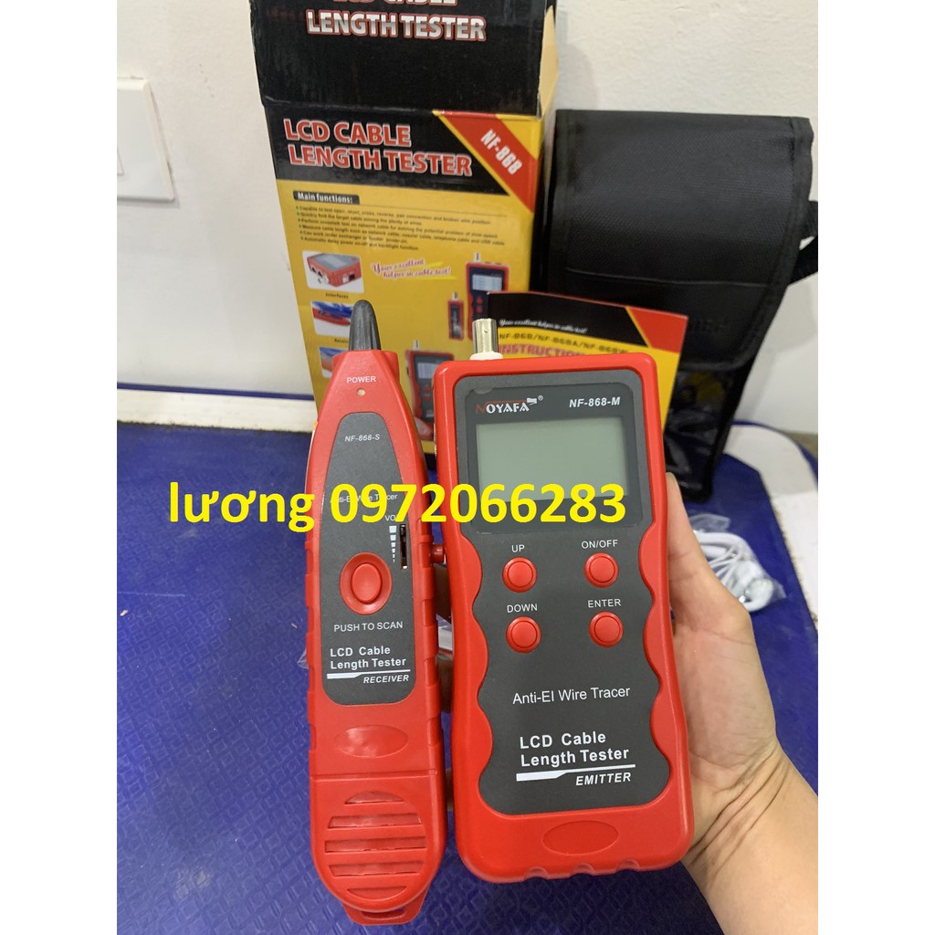 Combo 3 sản phẩm máy test nf868 nf468pt tool nhấn krone