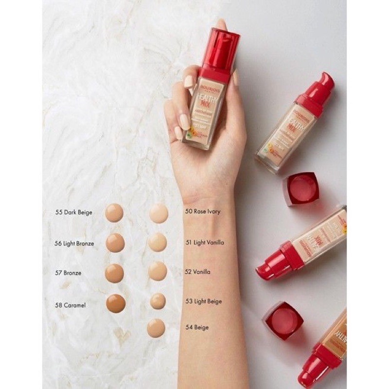 Kem nền BOURJOIS HEALTHY MIX SERUM GEL FOUNDATION