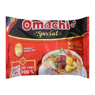 Mì Omachi special bò hầm sốt vang 92g